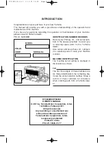 Preview for 3 page of Yamaha EF6600D Owner'S Manual