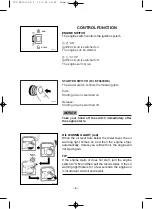 Preview for 13 page of Yamaha EF6600D Owner'S Manual