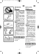 Preview for 40 page of Yamaha EF6600DE - Premium Generator Owner'S Manual