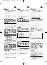 Preview for 235 page of Yamaha EF6600DE - Premium Generator Owner'S Manual