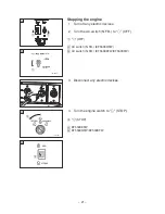 Предварительный просмотр 28 страницы Yamaha EF7200DE, EF7200D Owner'S Manual