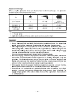 Предварительный просмотр 31 страницы Yamaha EF7200DE, EF7200D Owner'S Manual