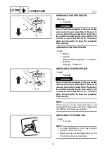 Предварительный просмотр 146 страницы Yamaha EK25BMH Service Manual