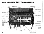 Предварительный просмотр 4 страницы Yamaha Electone 405 User Manual