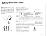 Предварительный просмотр 7 страницы Yamaha Electone 405 User Manual