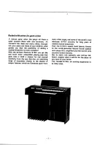 Preview for 4 page of Yamaha Electone B-10A Playing Manual