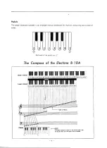 Preview for 8 page of Yamaha Electone B-10A Playing Manual