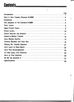 Preview for 2 page of Yamaha Electone B-20BR User Manual