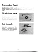 Preview for 8 page of Yamaha Electone B-2R User Manual