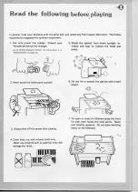 Preview for 3 page of Yamaha Electone B-30AR User Manual