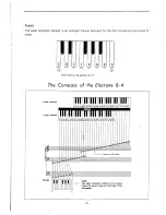 Preview for 8 page of Yamaha Electone B-4 Playing Manual