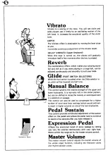 Предварительный просмотр 8 страницы Yamaha Electone B-40 User Manual