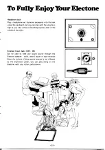 Предварительный просмотр 25 страницы Yamaha Electone B-4C User Manual