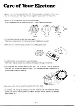 Предварительный просмотр 26 страницы Yamaha Electone B-4C User Manual