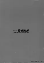 Предварительный просмотр 31 страницы Yamaha Electone B-5CR User Manual