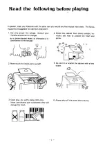 Preview for 3 page of Yamaha Electone BK-2 Manual