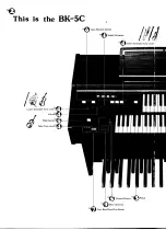 Предварительный просмотр 4 страницы Yamaha Electone BK-5C User Manual