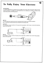 Предварительный просмотр 13 страницы Yamaha Electone BK-5C User Manual