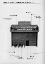 Preview for 5 page of Yamaha Electone BK-6 Playing Manual