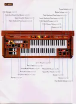 Preview for 2 page of Yamaha Electone C-405 (French) Mode D'Emploi