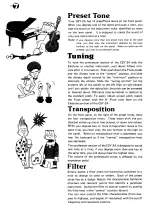 Preview for 10 page of Yamaha Electone CSY-2A User Manual