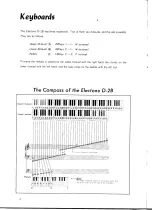 Preview for 7 page of Yamaha Electone D-2B User Manual