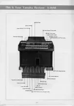 Предварительный просмотр 4 страницы Yamaha Electone E-10AR User Manual