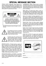 Предварительный просмотр 2 страницы Yamaha Electone EL-15 Owner'S Manual