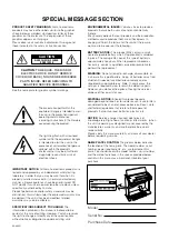 Предварительный просмотр 2 страницы Yamaha Electone EL-200 Owner'S Manual