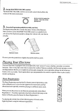 Preview for 9 page of Yamaha Electone EL-25 Owner'S Manual