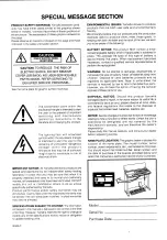 Предварительный просмотр 2 страницы Yamaha Electone EL-27 Owner'S Manual