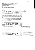 Предварительный просмотр 29 страницы Yamaha Electone EL-28 Owner'S Manual