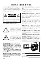 Preview for 2 page of Yamaha Electone EL-57 Owner'S Manual