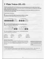 Preview for 17 page of Yamaha Electone EL-7 Owner'S Manual