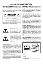 Предварительный просмотр 2 страницы Yamaha Electone EL-87 Owner'S Manual