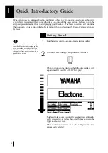 Предварительный просмотр 10 страницы Yamaha Electone EL-87 Owner'S Manual