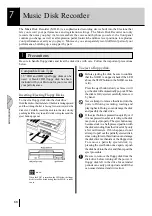 Предварительный просмотр 72 страницы Yamaha Electone EL-87 Owner'S Manual