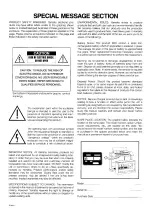 Предварительный просмотр 2 страницы Yamaha Electone ELX-1 Owner'S Manual