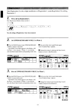 Предварительный просмотр 22 страницы Yamaha Electone ELX-1 Owner'S Manual