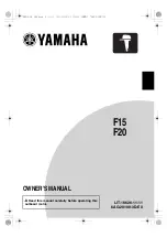 Yamaha Electone F-15 Owner'S Manual предпросмотр