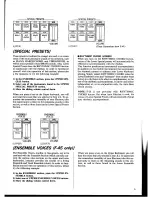 Preview for 9 page of Yamaha Electone F-45 Manual