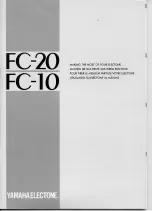 Yamaha Electone FC-10 User Manual preview