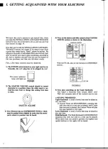 Preview for 4 page of Yamaha Electone FC-10 User Manual