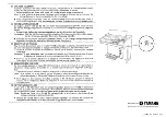 Предварительный просмотр 8 страницы Yamaha Electone FC-10S Assembly Procedures