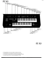 Preview for 3 page of Yamaha Electone FE-50 Manual