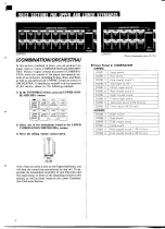 Предварительный просмотр 8 страницы Yamaha Electone FE-60 User Manual