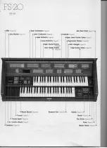 Preview for 2 page of Yamaha Electone FS-20 User Manual