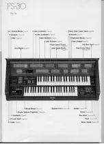 Preview for 3 page of Yamaha Electone FS-20 User Manual