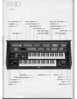 Предварительный просмотр 3 страницы Yamaha Electone FS-30 Manual