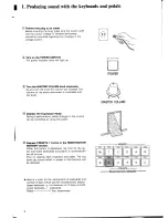 Предварительный просмотр 6 страницы Yamaha Electone FS-30 Manual